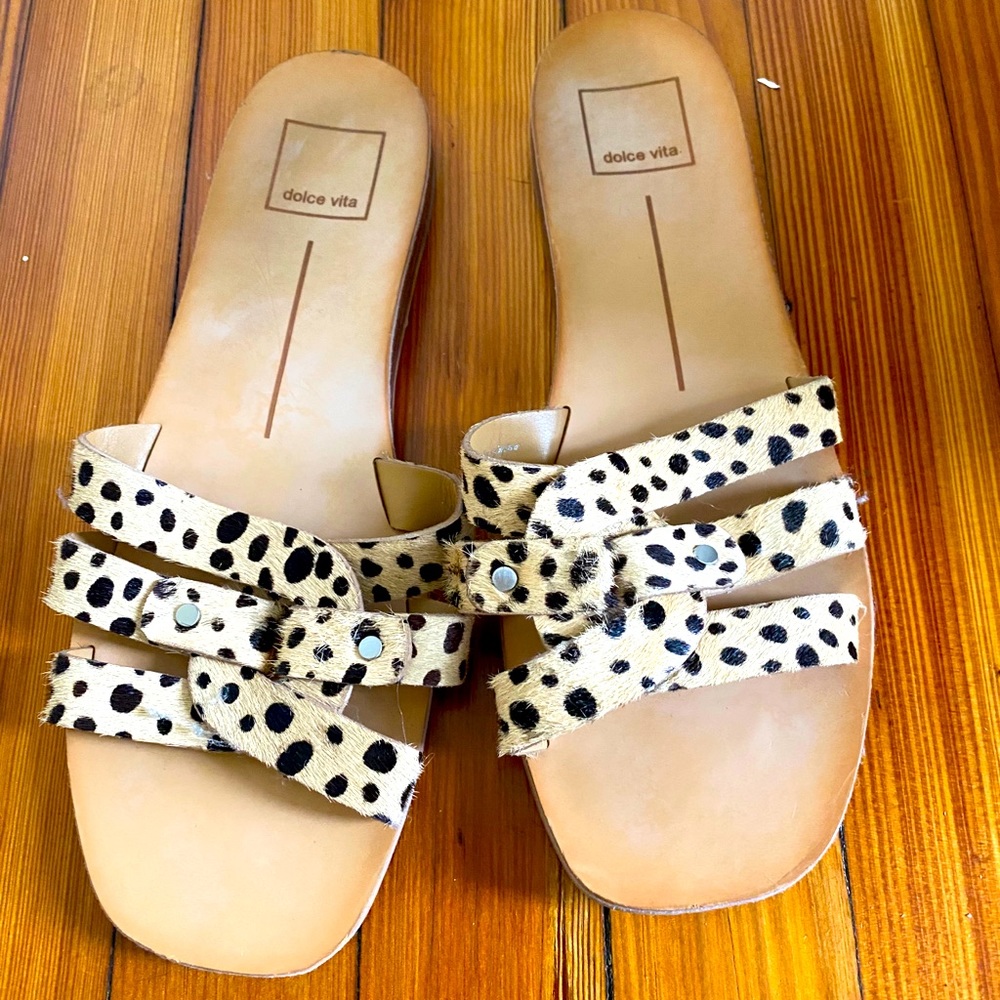 Dolce Vita Leopard sandals